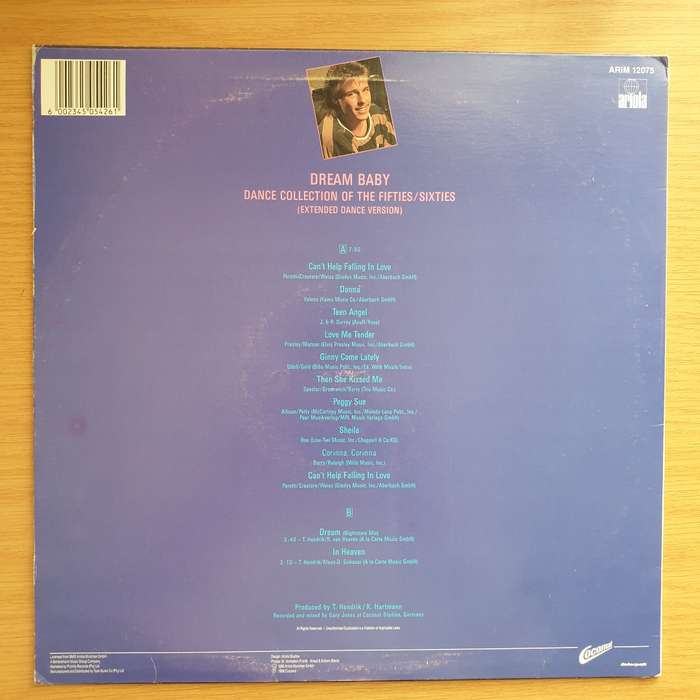 Dream Baby - Davy James - Extended Dance Version  Vinyl LP Record - Very-Good+ Quality (VG+) (...