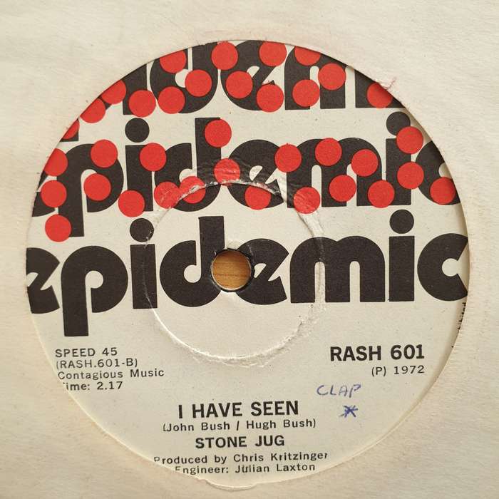 Stone Jug  Chicken Heart / I Have Seen - Vinyl 7" Record - Very-Good+ Quality (VG+) (verygo...