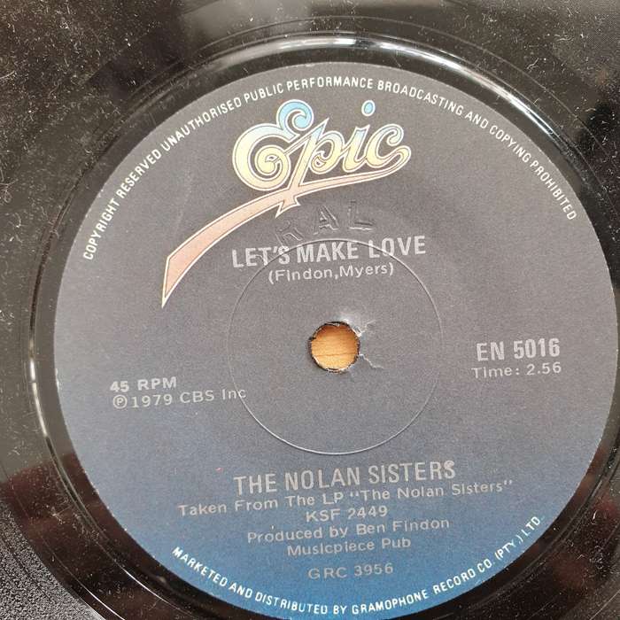 The Nolan Sisters  I'm In The Mood For Dancing - Vinyl 7" Record - Very-Good+ Quality (VG+) (v...