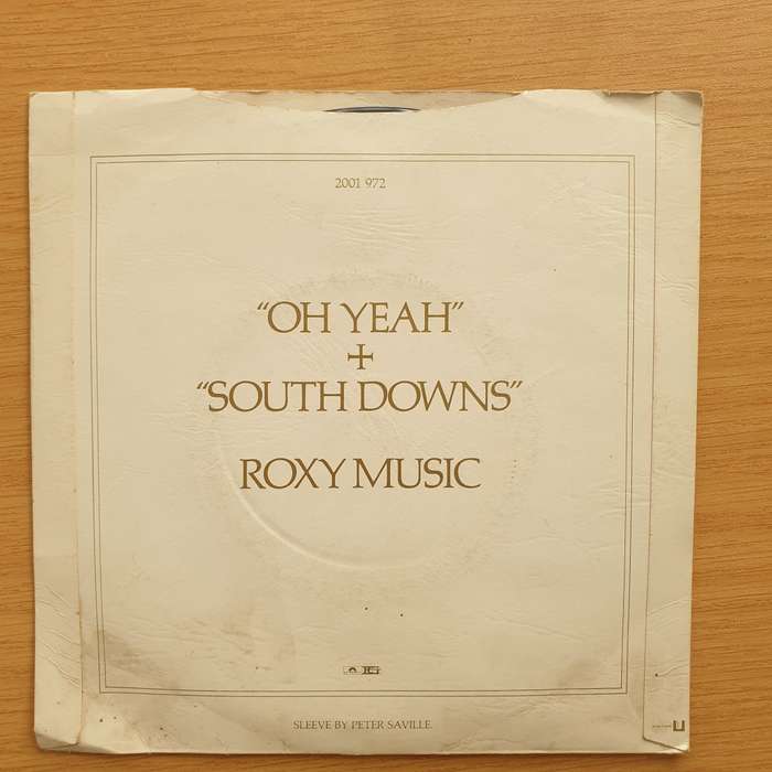 Roxy Music  Oh Yeah - Vinyl 7" Record - Very-Good+ Quality (VG+) (verygoodplus7)