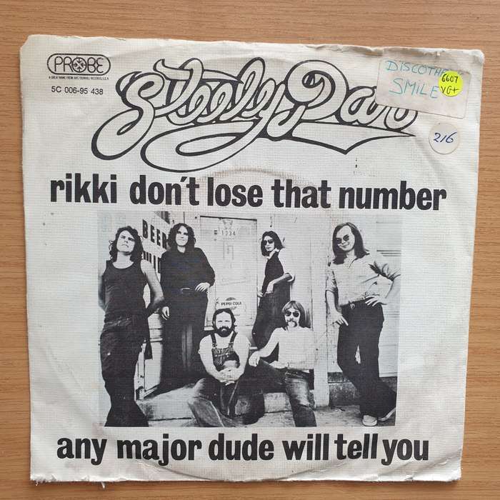 Steely Dan  Rikki Don't Lose That Number - Vinyl 7" Record - Very-Good+ Quality (VG+) (verygoo...