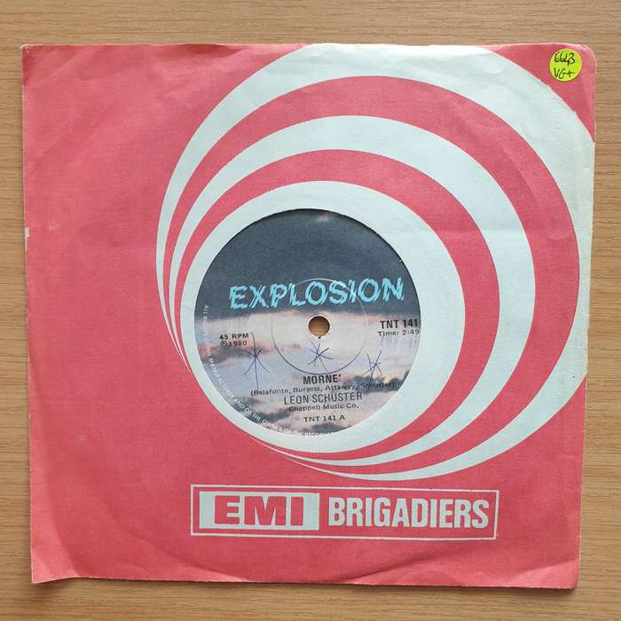 Leon Schuster  Morné - Vinyl 7" Record - Very-Good+ Quality (VG+) (verygoodplus7)