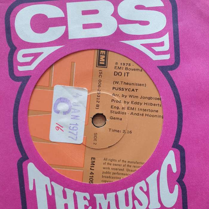 Pussycat  Mississippi - Vinyl 7" Record - Very-Good+ Quality (VG+) (verygoodplus7)