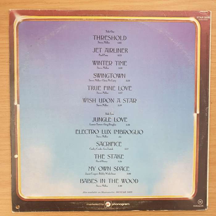 The Steve Miller Band  Book Of Dreams (Star) -  Vinyl LP Record - Very-Good+ Quality (VG+)
