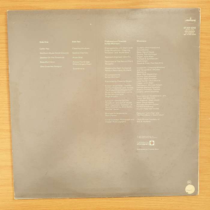 Van Morrison  Beautiful Vision - Vinyl LP Record - Very-Good Quality (VG) (verry)