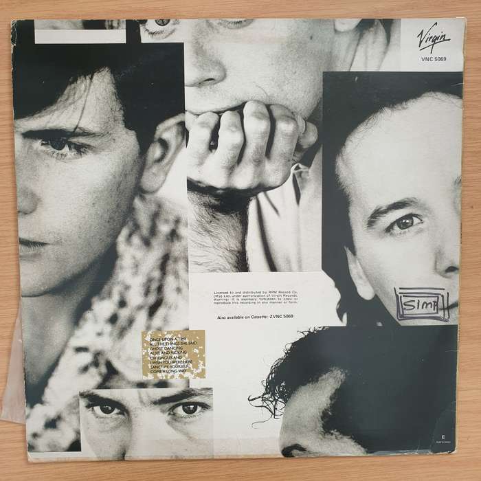 Simple Minds  Once Upon A Time -  Vinyl LP Record - Very-Good+ Quality (VG+)