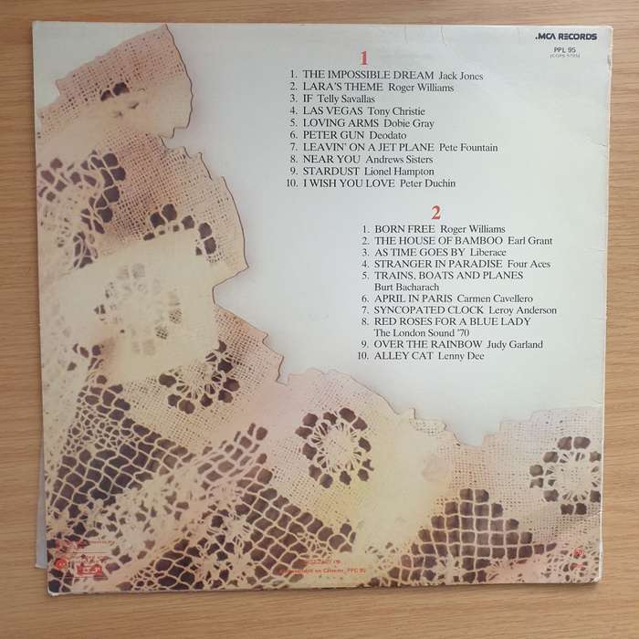 20 Romantic Songs - Original Artists  Vinyl LP Record - Very-Good+ Quality (VG+)