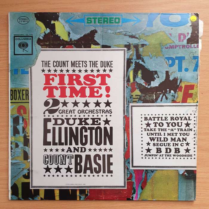 Duke Ellington And Count Basie  First Time! The Count Meets The Duke - Vinyl LP Record - Very-...