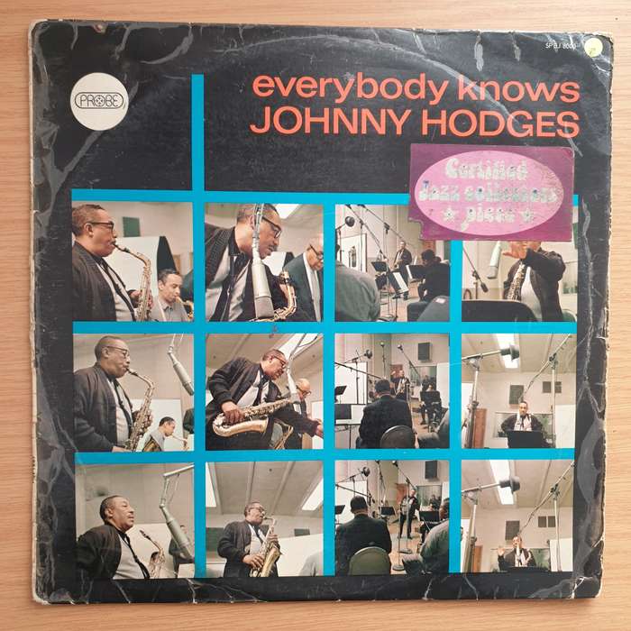 Johnny Hodges  Everybody Knows Johnny Hodges - Vinyl LP Record - Very-Good- Quality (VG-) (minus)