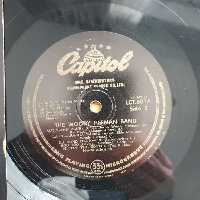 The Woody Herman Band  The Woody Herman Band! - Vinyl LP Record - Very-Good Quality (VG) (B52s...