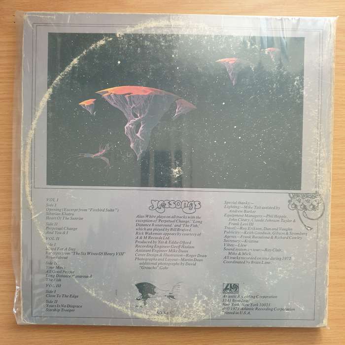 Yes  Yessongs - 3x - Vinyl LP Record - Very-Good Quality (VG) (verry)