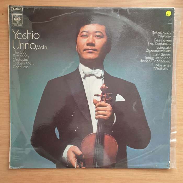 Yoshio Unno, CBS Symphony Orchestra, Tadashi Mori - Sarasate: Saint-Saens: Massenet - Tchaikovsky...