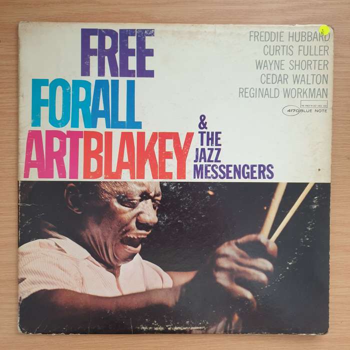 Art Blakey & The Jazz Messengers  Free For All - Vinyl LP Record - Very-Good Quality (VG) (...