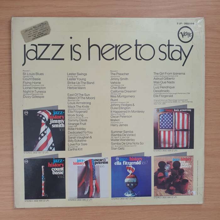 Jazz Is Here To Stay  - Double Vinyl LP Record - Very-Good+ Quality (VG+)