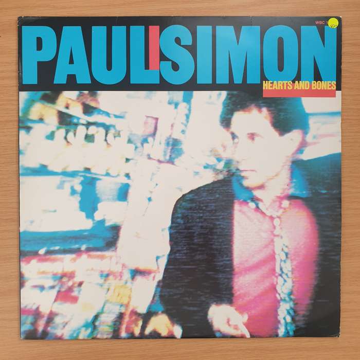 Paul Simon - Hearts and Bones - Vinyl LP Record - Opened  - Very-Good+ Quality (VG+)