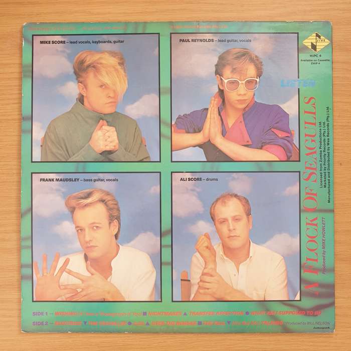 A Flock Of Seagulls  Listen - Vinyl LP Record - Very-Good+ Quality (VG+)