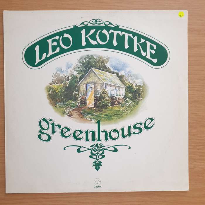 Leo Kottke  Greenhouse  - Vinyl LP Record  - Very-Good+ Quality (VG+)