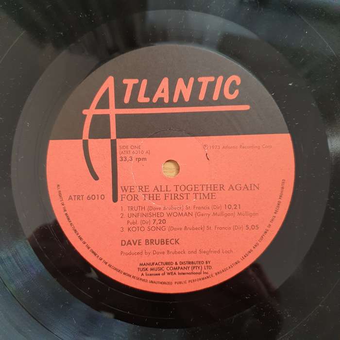 We're All Together Again For The First Time - Dave Brubeck, Gerry Mulligan, Paul Desmond, Alan Da...