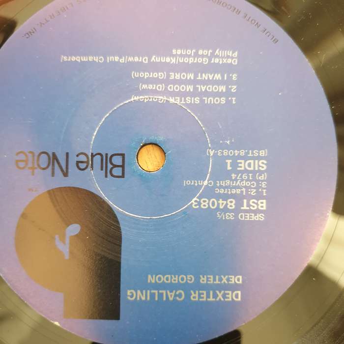 Dexter Gordon  Dexter Calling . . . - Vinyl LP Record - Very-Good+ Quality (VG+)