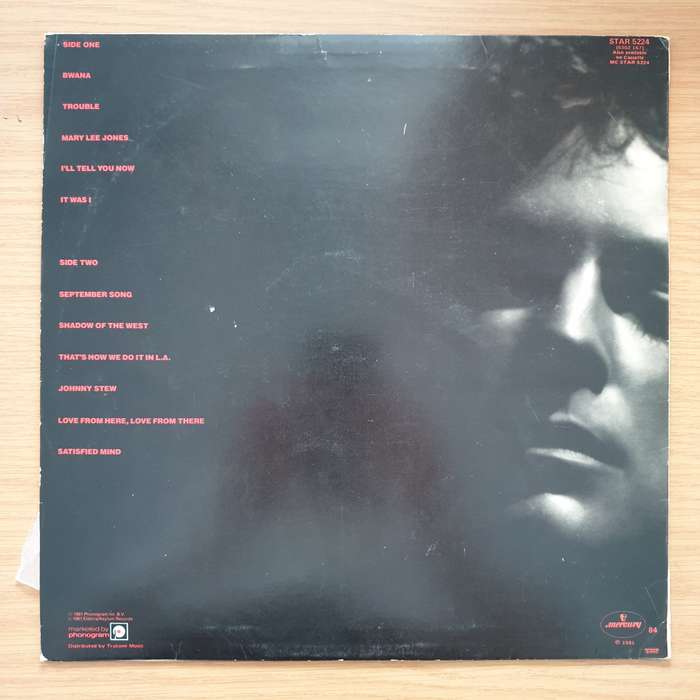 Lindsey Buckingham  Law And Order - Vinyl LP Record - Very-Good- Quality (VG-) (minus)
