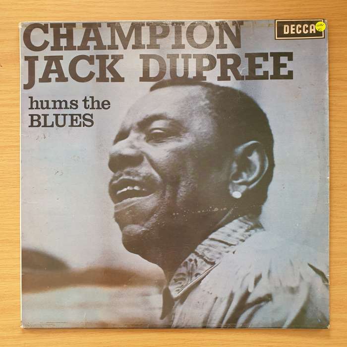 Champion Jack Dupree  Hums The Blues - Vinyl LP Record - Very-Good Quality (VG) (verry)