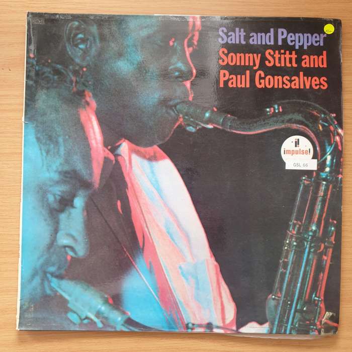 Sonny Stitt And Paul Gonsalves  Salt And Pepper  Vinyl LP Record - Very-Good+ Quality (VG+)...