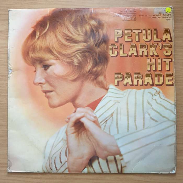 Petula Clark  Petula Clark's Hit Parade - Vinyl LP Record - Very-Good Quality (VG)  (verry)