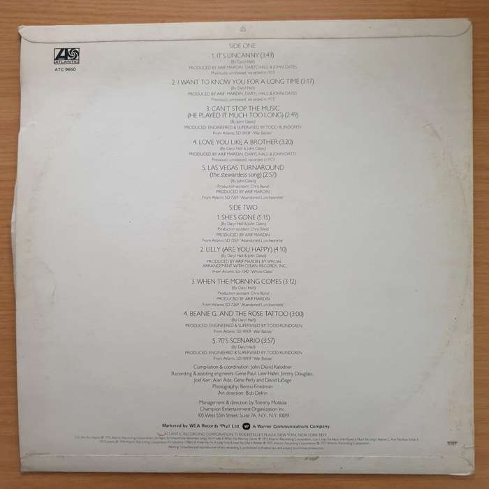 Daryl Hall & John Oates  No Goodbyes - Vinyl LP Record - Very-Good+ Quality (VG+) (verygoodplus)