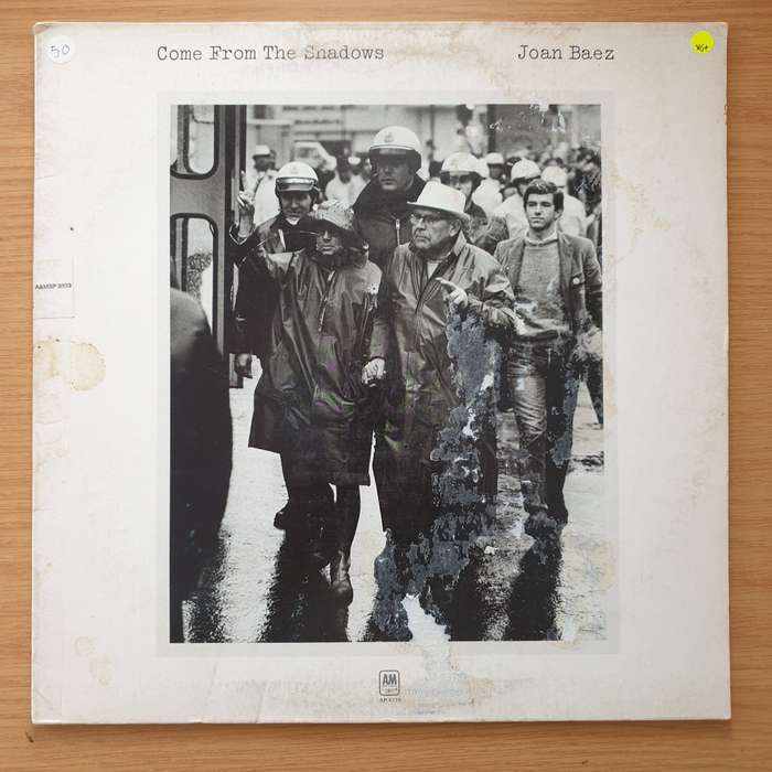 Joan Baez  Come From The Shadows  Vinyl LP Record - Very-Good+ Quality (VG+) (verygoodplus)