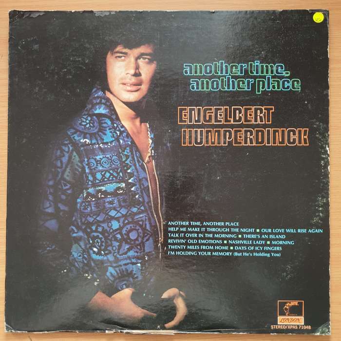 Engelbert Humperdinck  Another Time, Another Place - Vinyl LP Record - Very-Good+ Quality (VG+...