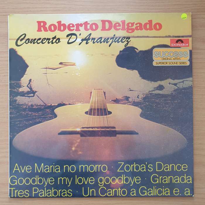 Roberto Delgado - Concerto D'Aranjuez - Vinyl LP Record  - Very-Good+ Quality (VG+)
