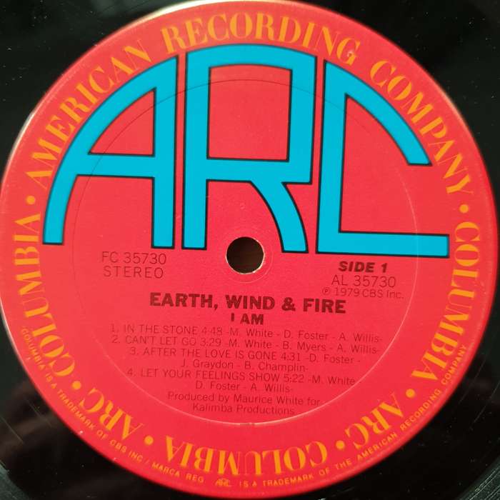 Earth, Wind & Fire  I Am - Vinyl LP Record - Very-Good+ Quality (VG+) (verygoodplus)