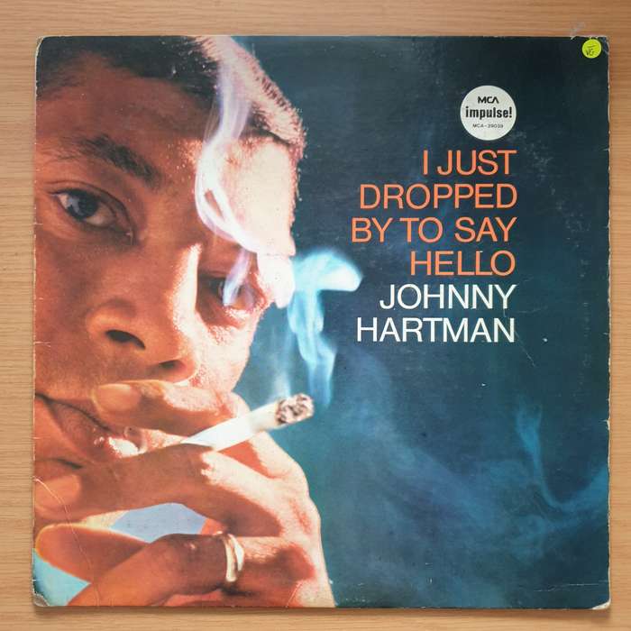 Johnny Hartman  I Just Dropped By To Say Hello  - Vinyl LP Record - Very-Good- Quality (VG-) (...