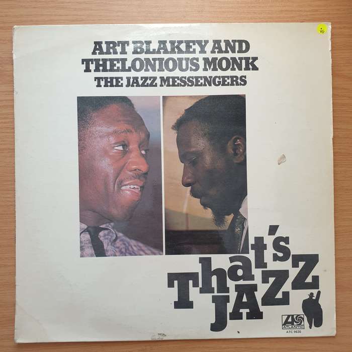 Art Blakey and Thelonious Monk -  The Jazz Messengers - That's Jazz  Vinyl LP Record - Very...