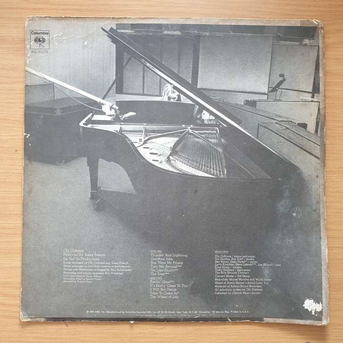 Chi Coltrane  Chi Coltrane (US Pressing) - Vinyl LP Record - Very-Good- Quality (VG-) (minus)