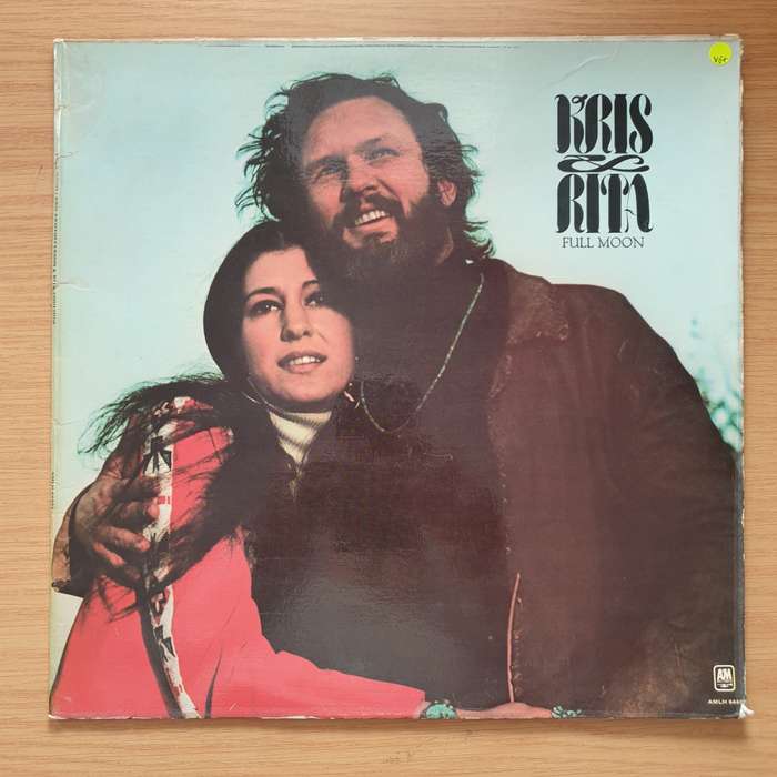 Kris & Rita  Full Moon - Vinyl LP Record - Very-Good+ Quality (VG+) (verygoodplus)