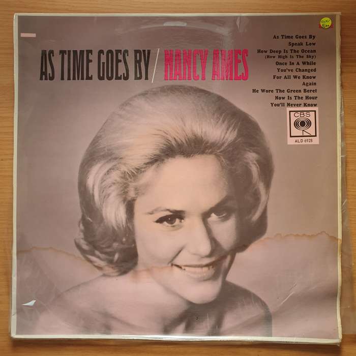 Nancy Ames  As Time Goes By - Vinyl LP Record - Very-Good+ Quality (VG+) (verygoodplus)