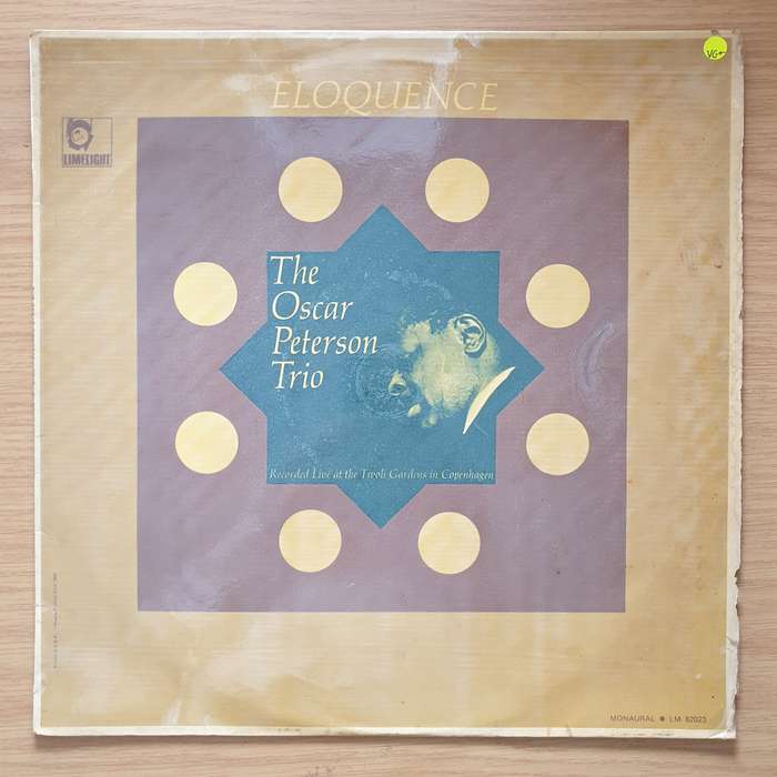 The Oscar Peterson Trio  Eloquence  Vinyl LP Record - Very-Good+ Quality (VG+) (verygoodplus)