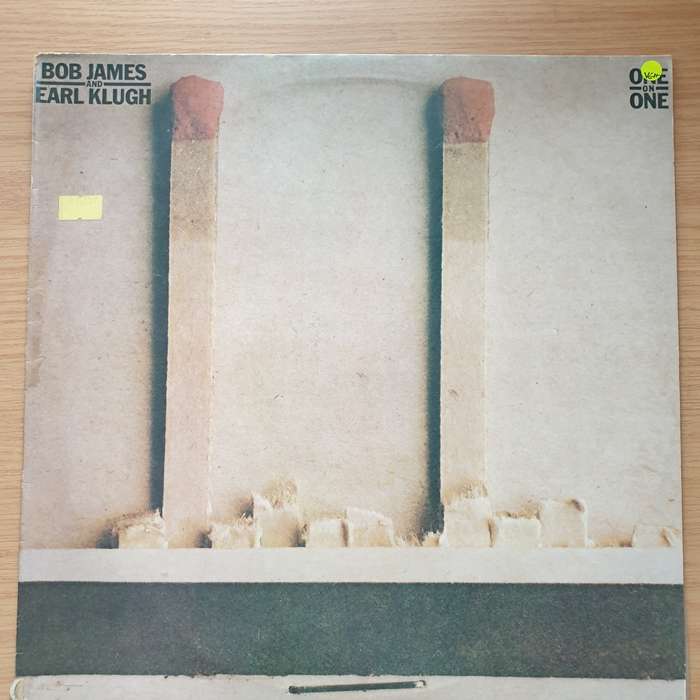 Bob James & Earl Klugh  One On One - Vinyl LP Record - Very-Good+ Quality (VG+) (verygoodplus)