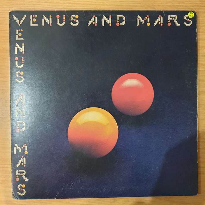 Wings  Venus And Mars with Poster - Vinyl LP Record - Very-Good+ Quality (VG+) (verygoodplus)