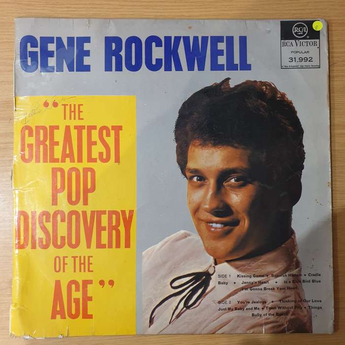 Gene Rockwell  The Greatest Pop Discovery Of The Age - Vinyl LP Record  - Good Quality (G) (go...