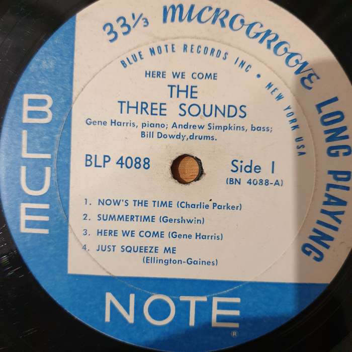 The 3 Sounds  Here We Come - Vinyl LP Record - Good+ Quality (G+) (gplus)