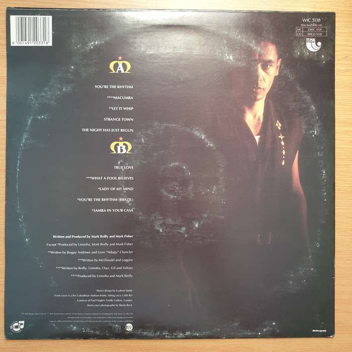 Matt Bianco  Samba In Your Casa - Vinyl LP Record (VG+)