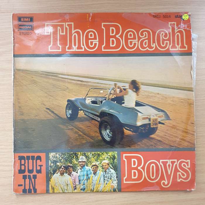 The Beach Boys  Bug-In - Vinyl LP Record - Very-Good+ Quality (VG+)