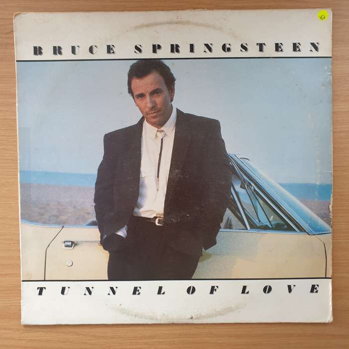 Bruce Springsteen  Tunnel Of Love - Vinyl LP Record - Very-Good+ Quality (VG+)