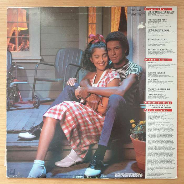 Jermaine Jackson  Let Me Tickle Your Fancy - Vinyl LP Record - Very-Good+ Quality (VG+) (veryg...