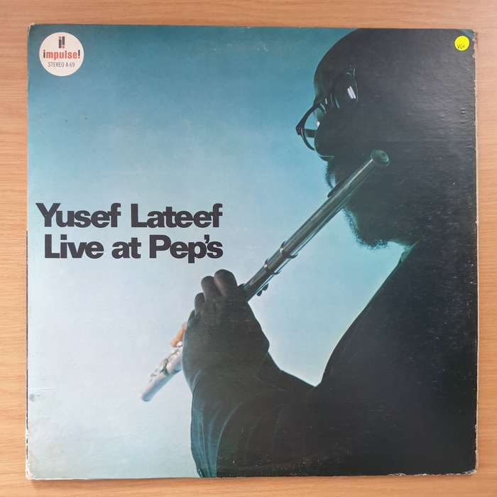 Yusef Lateef  Live At Pep's -  Vinyl LP Record - Very-Good+ Quality (VG+) (verygoodplus)
