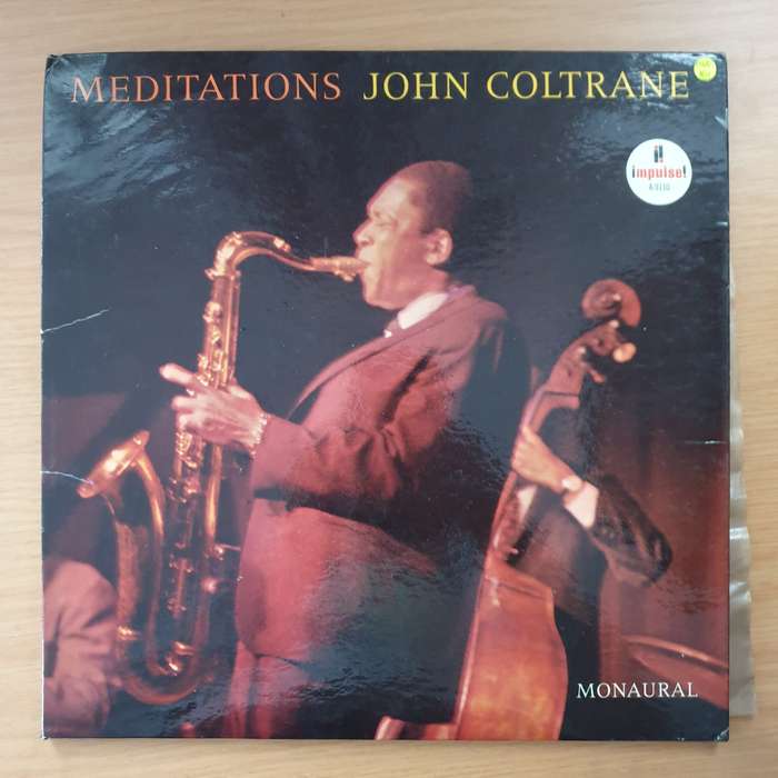 John Coltrane - Meditations - Vinyl LP Record - Very-Good+ Quality (VG+) (verygoodplus)