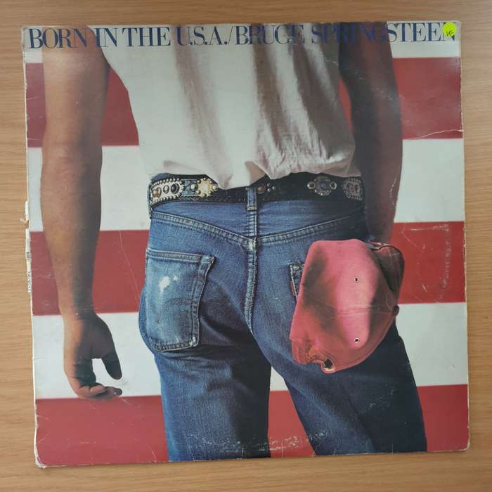 Bruce Springsteen  Born In The U.S.A - Vinyl LP Record - Very-Good Quality (VG)  (verry)