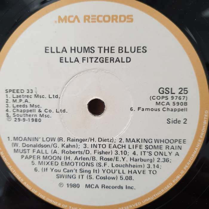 Ella Hums The Blues  Ella Fitzgerald, The Delta Rhythm Boys, The Ink Spots, Ray Charles  Vi...
